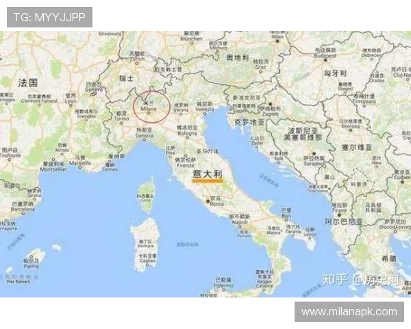 米兰在意大利地图中的准确位置及其周边主要城市的关系分析 米兰在意大利地图中的准确位置及其周边主要城市的关系分析